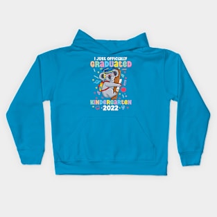 Happy Last Day of School Kid Teacher cute koala Graduation 2022 Kids Hoodie